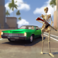 疯狂的骷髅人游戏