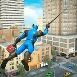 开放世界绳索英雄2021(miami super rope hero 2021)