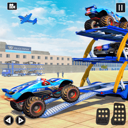 警察巨型卡车运输中文版