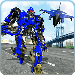 空中机器人战斗机游戏