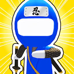 忍者捡人跑酷手机版(ninja run)