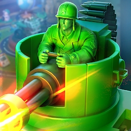 玩具军人防御合并游戏(toy army men defense)