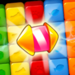 猫咪破坏方块小游戏(kitten cube blast)